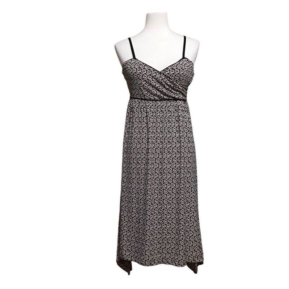 Max Studio Black And Cream Cami Dress S - Picture 1 of 7
